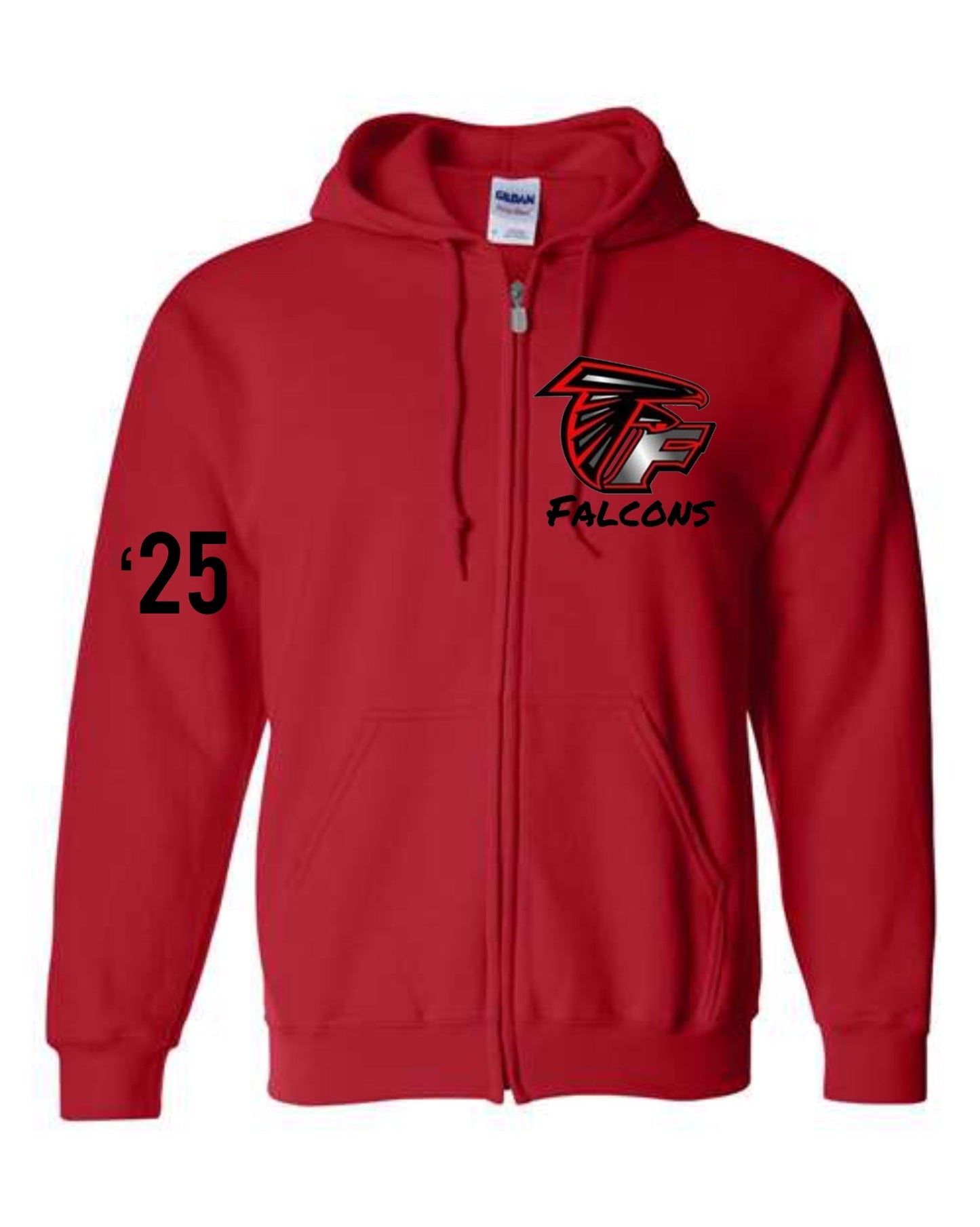 Fowler Falcons Zip Up Hoodie