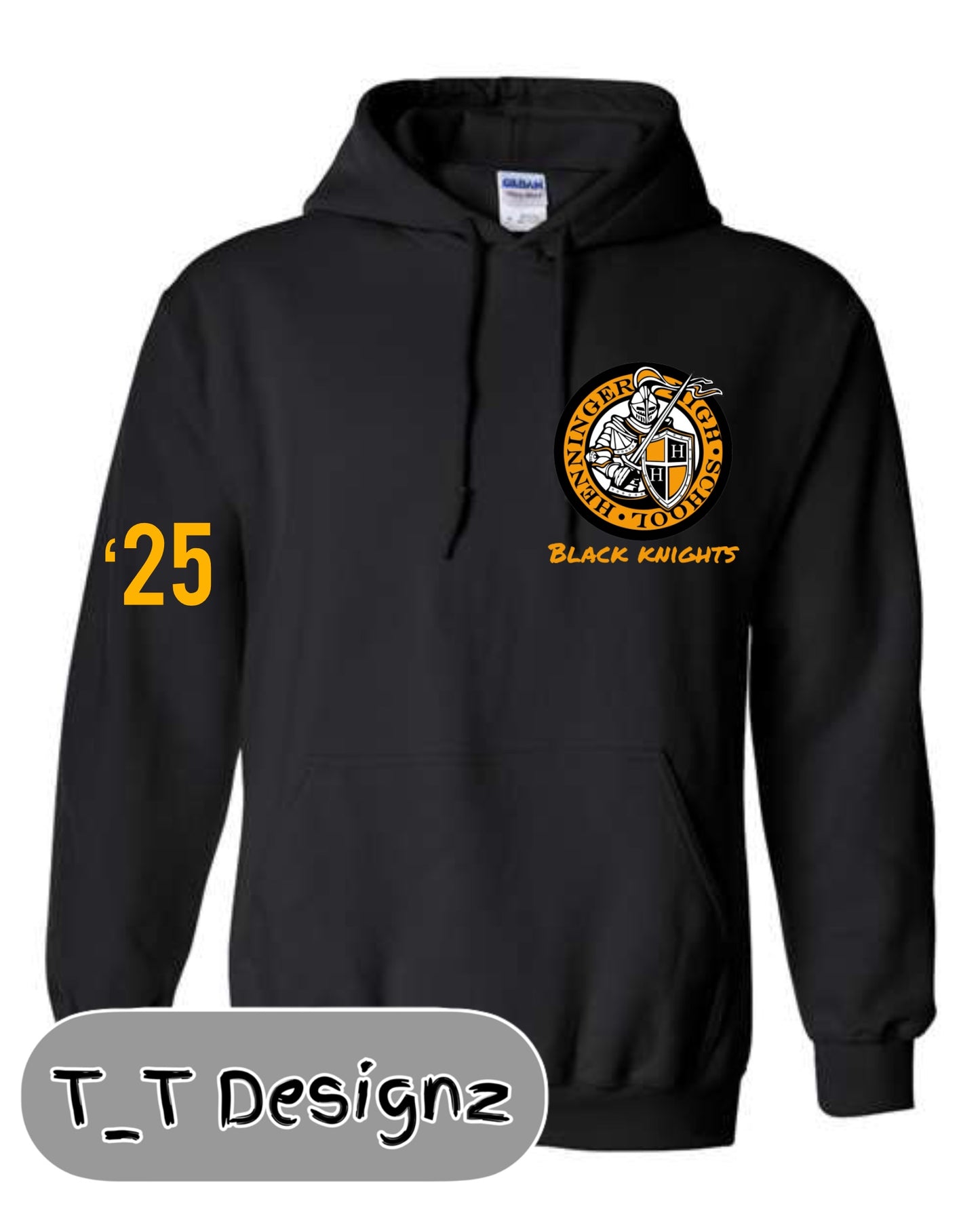 HENNINGER BLACK KNIGHTS Hoddie