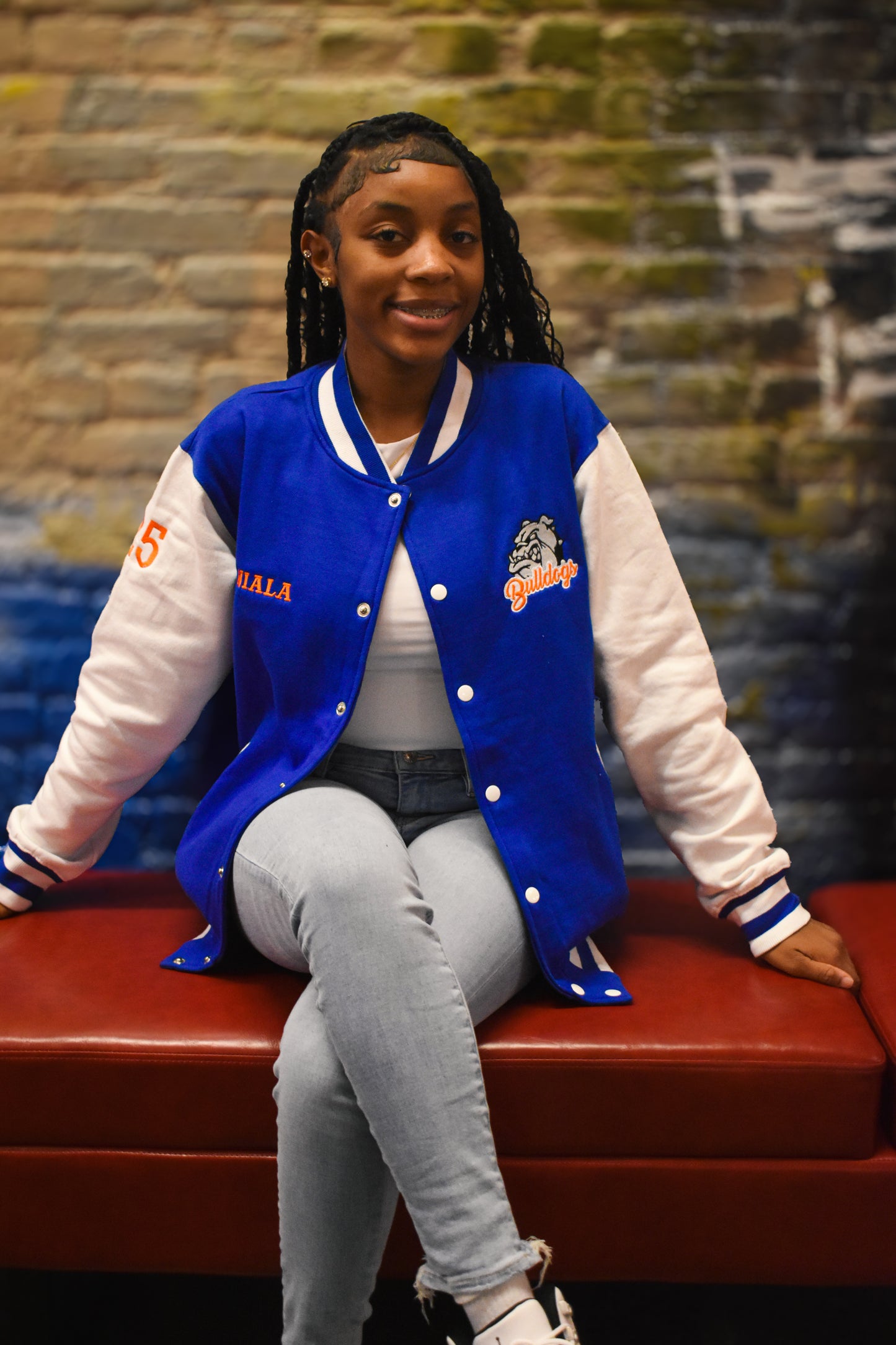 NOTTINGHAM BULLDOGS varsity jackets (cotton) (Name and graduation year included)