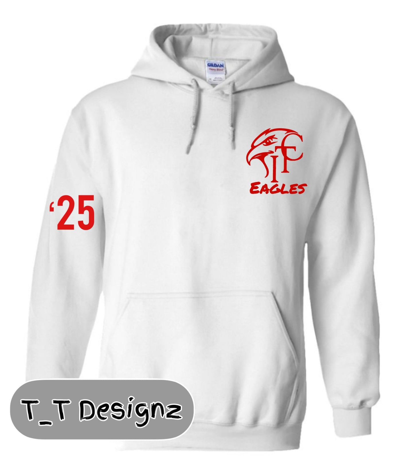 Itc eagles hoodie (color logo)