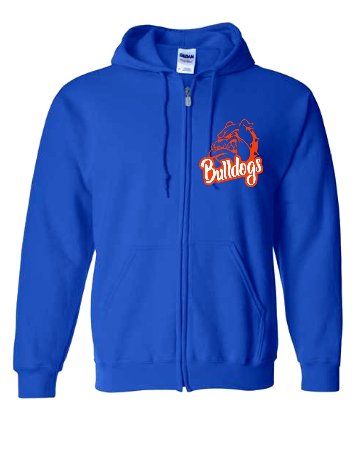 Nottingham Bulldogs Zip Up Hoodie