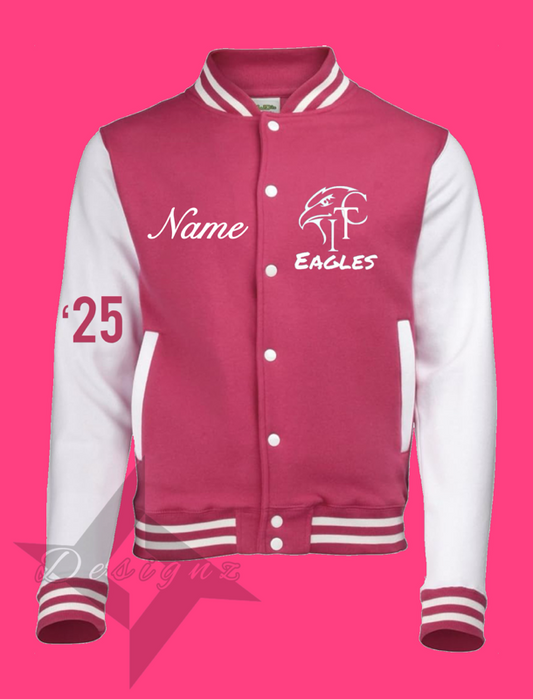 “Itc Eagles” Varisty Jacket (pink)