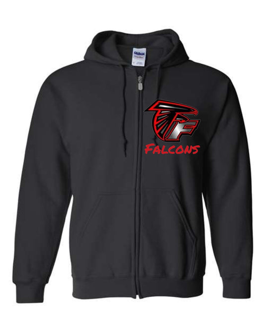 Fowler Falcons Zip Up Hoodie